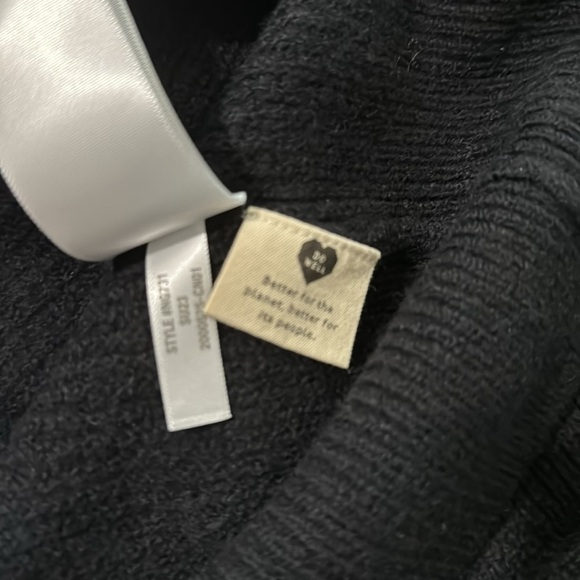 Madewell Melwood Square Neck Pullover Sweater black XL - Picture 10 of 10